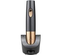 Cuisinart Ouvre-bouteille automatique rechargeable avec scelleur sous vide | Ouvre-bouteille à vis en liège | Jusqu'à 80 bouteilles | Coupe-capsule intégré | Cadeau pour les amateurs de vin | Noir