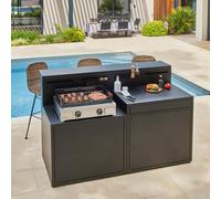 Cuisine d'extérieur Forge Adour 2 modules 90cm - La Pratique