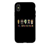 Cuisine équitable de l'État de l'Illinois Coque pour iPhone X/XS