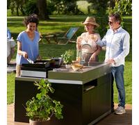 Cuisine extérieure îlot Le Marquier 4 Modules - Duo