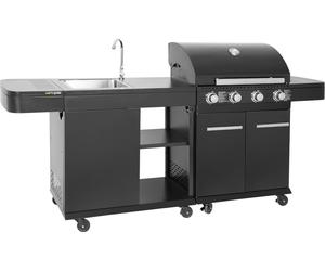 Cuisine extérieure modulable FYRA - 4 brûleurs