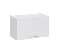Cuisineandcie - Meuble Haut DE Cuisine ECO Blanc Brillant, Porte Relevable L 60cm - Meuble Cuisine Rangement, Meuble Cuisine, Armoire Cuisine
