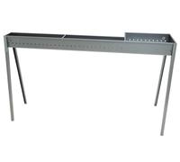 Cuisinière à charbon arrosticini en acier inoxydable avec brasero Milano Grill 8