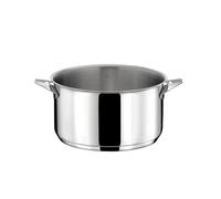 CUISINOX - Eclipse - Casserole inox 18 cm - 2L - Fond encapsulé - Compatible tous feux dont induction - Acier Inoxydable 18/10 - Finition miroir