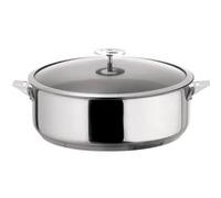 CUISINOX - ECLIPSE - Sauteuse 28 cm inox avec couvercle Acier G