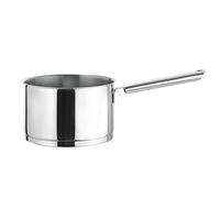 CUISINOX - Elysée - Casserole tout inox 18 cm - 2.5L - Fond encapsulé - Compatible tous feux dont induction - Acier Inoxydable 18/10 - Finition miroir - Poignée Fixe
