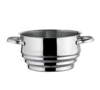 Cuisinox Cuit-vapeur universel Elysée tout inox 18/10 compatible 20/22/24 cm finition miroir
