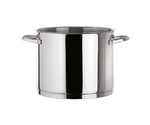 Cuisinox Elysée marmite inox 24 cm 7 L fond encapsulé, compatible induction | Marmite 24 cm 7 L, inox 18/10, fond encapsulé 6 mm, tous feux dont induction, compatible lave-vaisselle, graduation interne