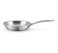 Cuisinox Poêle Gourmet 20 cm Triply inox 18/1 Finition satinée Sans PFAS/PTFE/PFOA Made in France