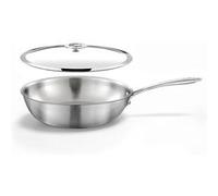 CUISINOX - GOURMET - Set 1 wok 28cm inox avec couvercle