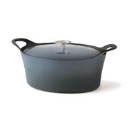 Cuisinox Volcan Gietijzeren Braadpan 29 cm Denim Blue