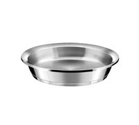 CUISINOX - Ycône - Poêle 24 cm tout inox - Fond thermo diffuseur - Compatible tous feux dont induction - Acier Inoxydable 18/10 - Finition miroir - Inox - Sans PFOA, PTFE, PFAS
