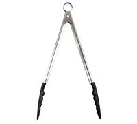 Cuisipro 74708702 Pince Verrouillable en Silicone Anti-Adhésive Noir 30,5 cm