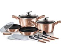Cuisson Berlinger Haus ensemble de casseroles Metallic Line Rose Gold BH7058
