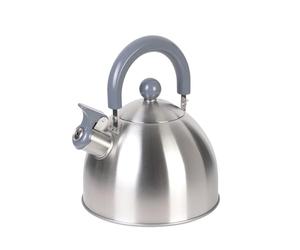 Cuisy KC2118 Bouilloire Tous Feux Acier Inoxydable Blanc/Rouge/Vert/Noir 20,5 x 18,3 x 21,3 cm 1,5 L - Coloris Aléatoire