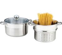 Cuit pâtes ESSENTIELB Vapeur Inox diam 24 cm avec panier