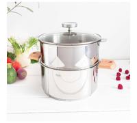 BIOME Cuisson Saine Ensemble Cuit vapeur amovible avec Thermostat CRISTEL D24 HETRE