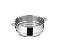Lagostina - Cuit-vapeur Salvaspazio+ 12138210220 - 16/18/20 cm - Inox - Argent