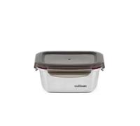 Cuitisan - Boite alimentaire rectangulaire en inox compatible au micro-ondes - 500ml