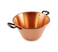 CUIVRE Bassine à confiture ép. 1.2 mm gelée D 26.5 cm 4L