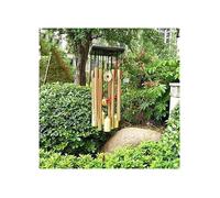 Cuivre Monnaie éolienne Pendentif Balcon Jardin extérieur Jardin décoration de Tuyau de Tuyau métal tremblement Carillon Gran Label