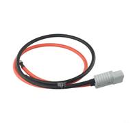 Cuivre plaqué argent pour câble de batterie 4AWG 175A M8 Cuivre Argent | Contacts plaqués argent, résiste à l'oxydation, poignées élevées pour les températures, tube thermorétractable, 600 V