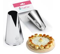 CukkiCakes Douille à pâtisserie professionnel (480) pour décorer les Saint Honore gâteaux et cupcakes - Compatible avec poche à douille patisserie - Made in Korea