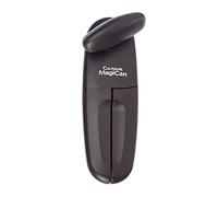 Culinare Magican Ouvre-Boîte Manuel, Gris, Poignée Antidérapante et Bouton Tournant Ergonomique pour Seniors, Droitiers ou Gauchers, Plastique/Acier inoxydable