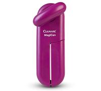 Culinare Magican Ouvre-Boîte Manuel, Violet, Poignée Antidérapante et Bouton Tournant Ergonomique pour Seniors, Droitiers ou Gauchers, Plastique/Acier inoxydable