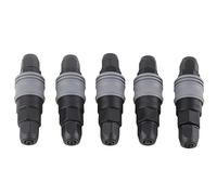 Culnflun 5 ensembles de coupleur rapide pneumatique autobloquant de type C, prise de tuyau de compresseur d'air SP + PP30, raccords de conduite d'air en acier en plastique (SP+PP-20)