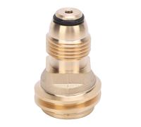 Culnflun Adaptateur de Tuyau de raccord de gaz en Laiton 1/2 Pouce Filetage Femelle C3H8 connecteur de vanne de régulation pour la Cuisine en Plein air Camping Grill poêle chauffag
