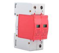Culnflun Dispositif de Protection Basse Tension 2P, parafoudre à Montage sur Rail DIN 385 V, 40KA 65KA 80KA Protecteur télé-Tonnerre en Option avec Composants en cuivre Violet (2P40KA)