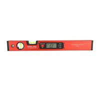Culnflun Niveau numérique 16,54 pouces avec écran LCD, détecteur d'angle en aluminium, inclinomètre électronique rapporteur 4 x 90 degrés, outil de mesure pour le travail du bois