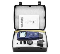 Culnflun Tachymètre numérique, 5 chiffres 18mm SM6236E testeur de compteur de rotation LCD 50-500mm Distance de détection pour la mesure de la vitesse moteurs fils câbles cordes