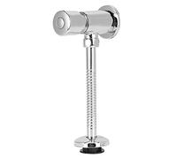 Culnflun Type de pression manuelle de Valve de chasse d'urinoir en cuivre dissimulée, Valve de chasse d'eau de sortie G1 pour toilettes de salle de bains à domicile, pression d'eau