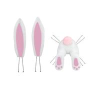 Culotte de lapin pour couronne Décoration Ensemble de décoration de lapin pour