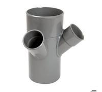 Culotte évacuation - Nicoll - Double équerre - MF - 45 degrés - Diamètre 100/50
