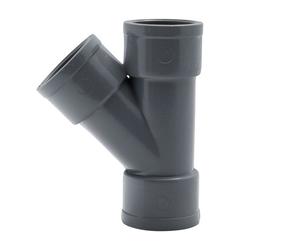 Culotte JARDIBRIC femelle-femelle 45° PVC 40 mm