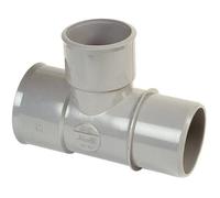 Culotte PVC à 87°30 réduit mâle / femelle Ø 100 Ø 50 - BT68 NICOLL