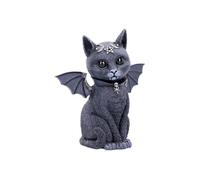 Nemesis Now Figurine Chat Malpuss Ailé Noir 24 cm