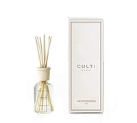 Culti Diffuseur de bâtonnets de Style Milan de 100 ML - Parfum méditerranéen, à l'orange Mara, Citron et néroli - Durée de 3 Mois - Métrage de 10 à 20 m²
