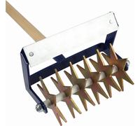 Cultivateur de jardin - Cultivateur manuel - Aérateur de sol - Avec 6 dents - Manuel
