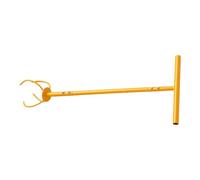 Cultivateur de Jardin Manuel, Outil à Griffes en métal à Long Manche avec de Protection Ronde et Barre transversale de 11, 81 Pouces pour ameublir Le dans Les parterres et Les parcelles de