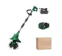 Cultivateur Électrique 1800W, Tondeuse À Gazon Portable, Coupe, Outil De Retournement du Sol for Broche Batterie 21V Puissant Et Efficace