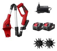 Cultivateur électrique, modèle sans fil, moteur sans balais, lot de 2 batteries
