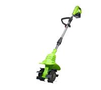 Cultivateur Électrique sans Fil 2 en 1 1200W, Tondeuse À Gazon De 19CM, Rototiller, Scarificateur, Outil Jardin for Broche Batterie 18v Haute Efficacité Et SéCurité(Without Battery)