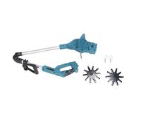 Cultivateur électrique sans Fil, 330 TR/Min Maximum, 2 Dents en Acier, pelouse, Jardinage, Culture du Sol, 7 Pouces de Profondeur, Pliable, Portable, alimenté par Batterie au