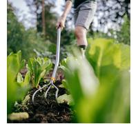 CULTIVATEUR ERGONOMIC 3 DENTS MANCHE COURBE FISKARS - 1076978