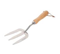 Cultivateur Manuel de Jardin en Acier Inoxydable à Poignée Ergonomique | Bois, Usage de Plantation, Polyvalent et Pratique pour Travaux de Jardinage et Art Horticole