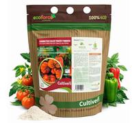 CULTIVERS Engrais calcium pour tomates et poivrons 1 kg, écologique, action immédiate, correcteur de carences, améliore la fructification et renforce la résistance naturelle des cultures